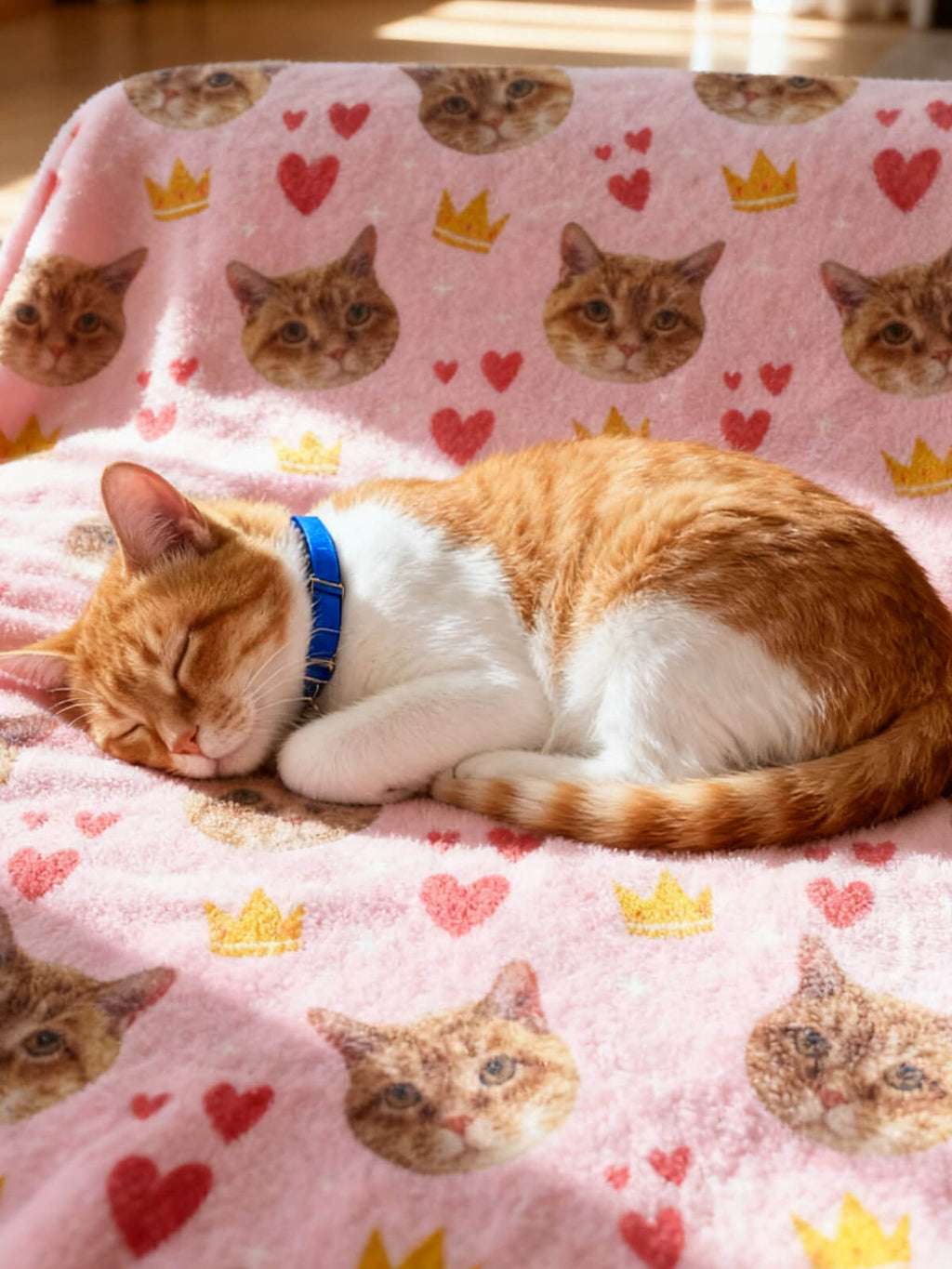 AikeDear-Custom Cat Memorial Blanket