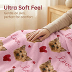 AikeDear -Custom Pet Photo Blanket
