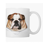 Custom Portrait Ceramic Cup for Dog Lovers