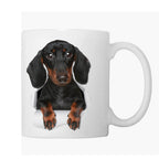 Custom Portrait Ceramic Cup for Dog Lovers