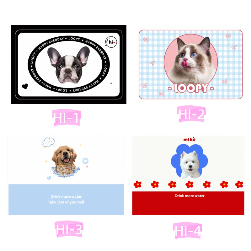 AikeDear - Custom Pet Portrait Stainless Steel Cups