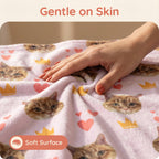 AikeDear-Custom Cat Memorial Blanket