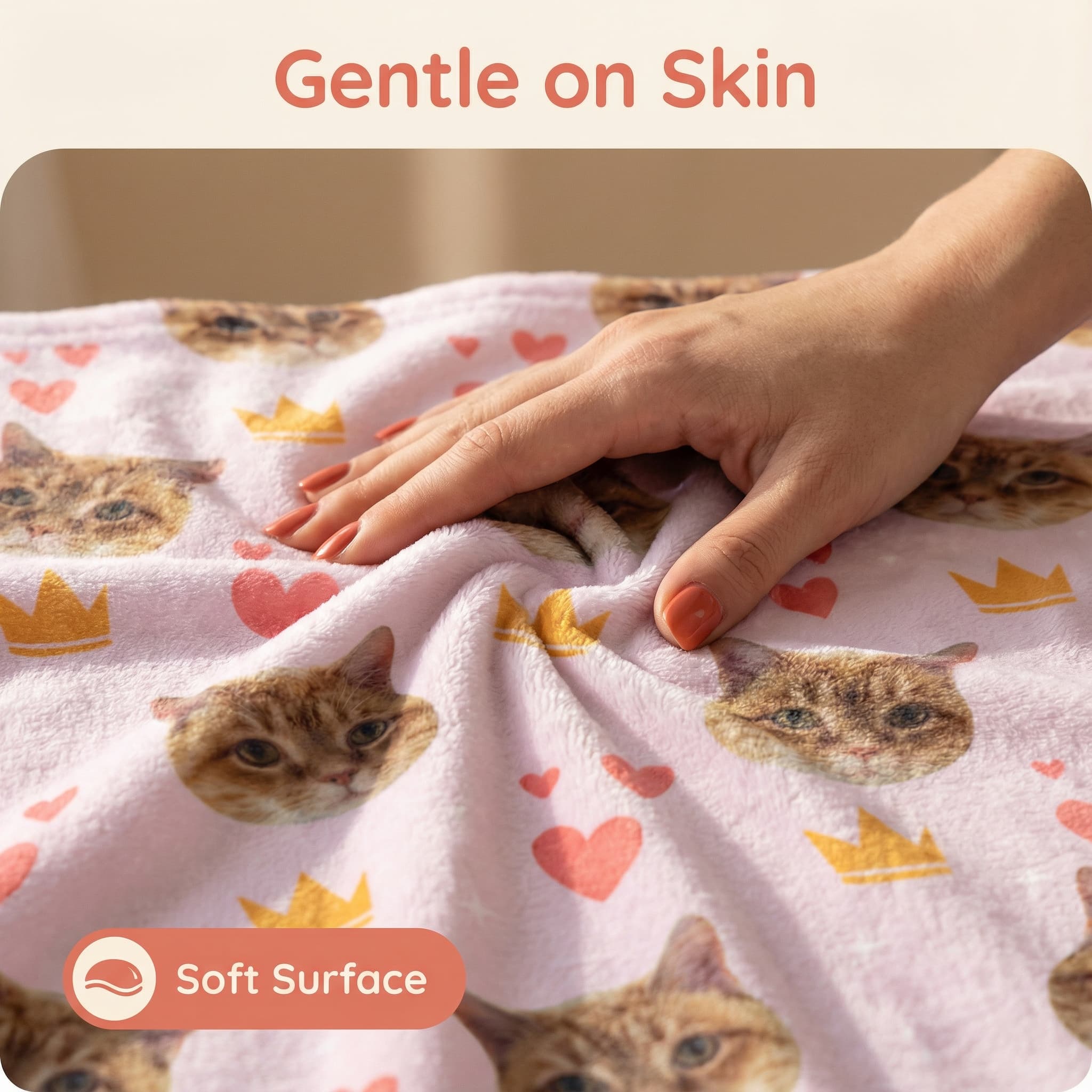 AikeDear-Custom Cat Memorial Blanket