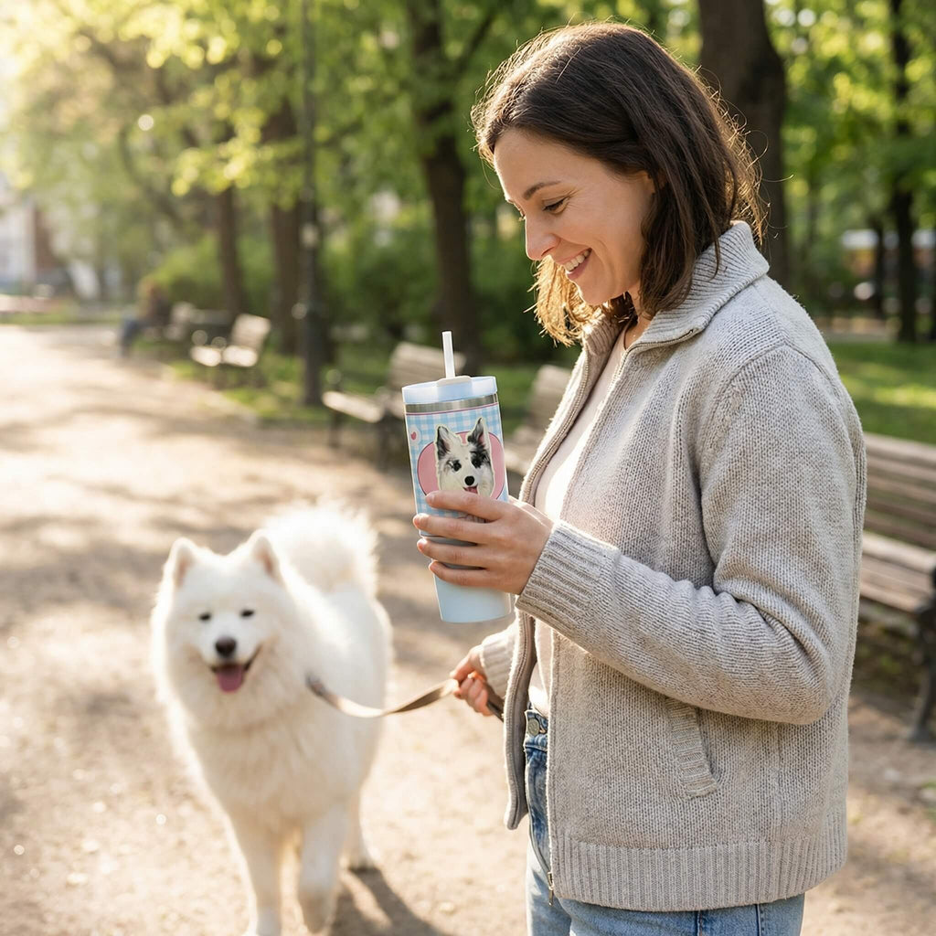 AikeDear -Custom Pet Face Stainless Steel Tumbler
