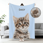 AikeDer-Custom Pet Blanket with Name