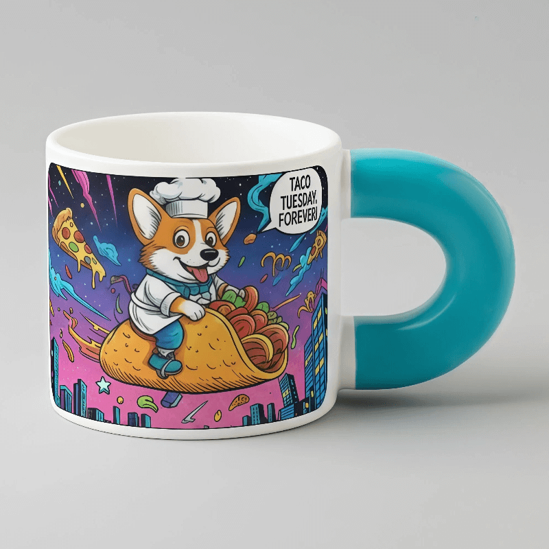 AikeDear-Personalized Funny Dog Portrait Mug