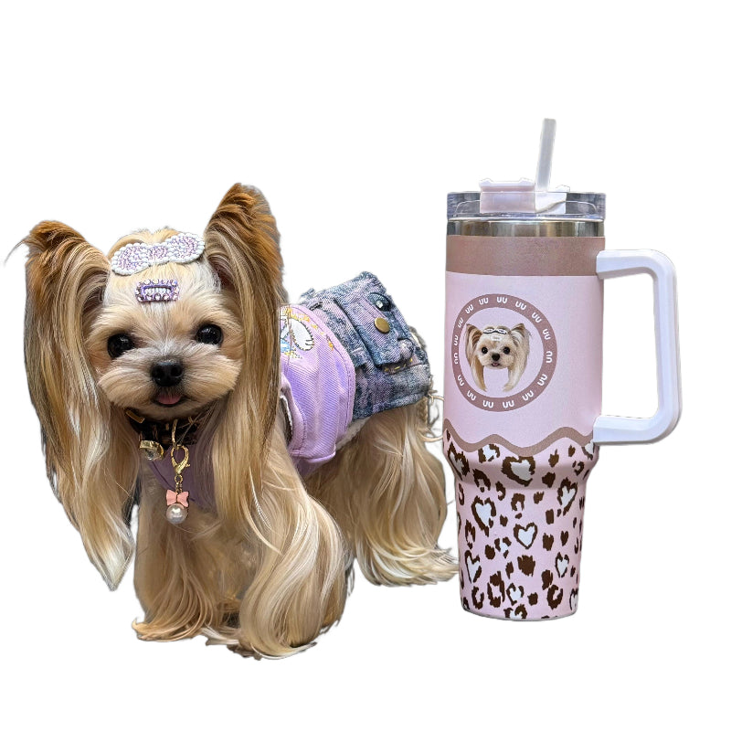 AikeDear -Custom Pet Face Stainless Steel Tumbler