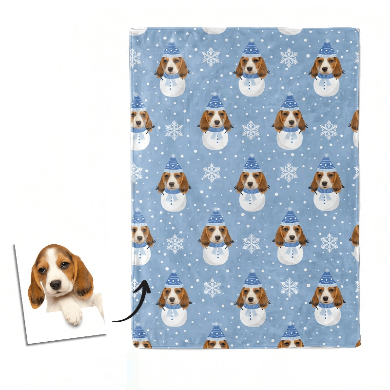 AikeDear -Custom Pet Photo Blanket