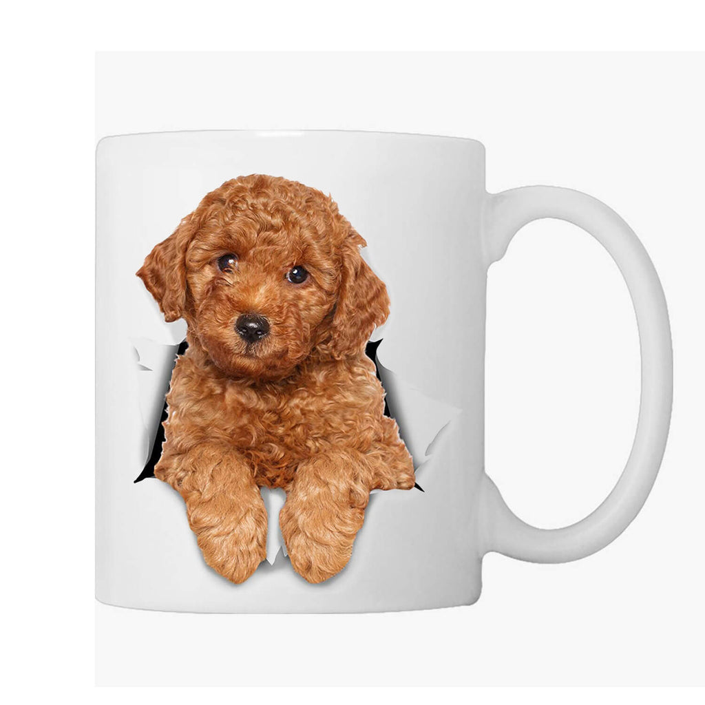 Custom Portrait Ceramic Cup for Dog Lovers