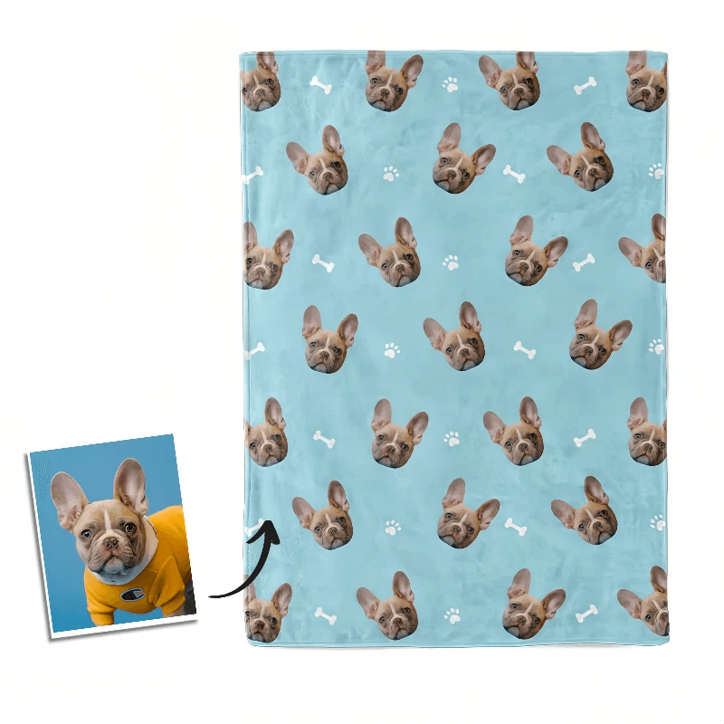 AikeDear -Custom Pet Photo Blanket