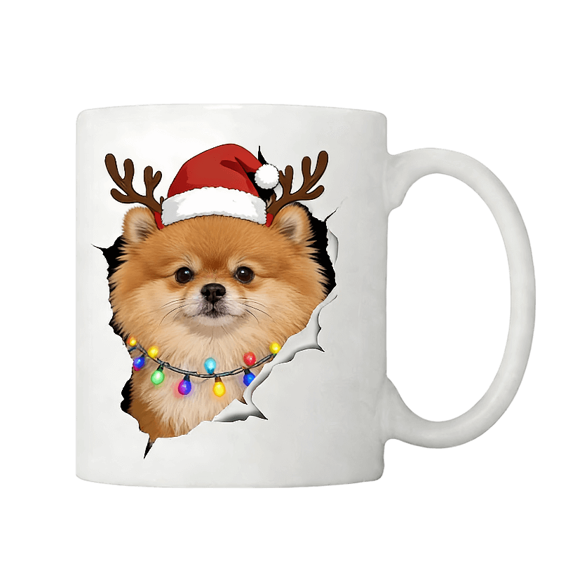 AikeDear-Custom Pet Portrait Mug