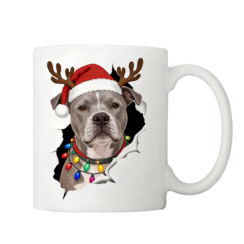 AikeDear-Custom Pet Portrait Mug