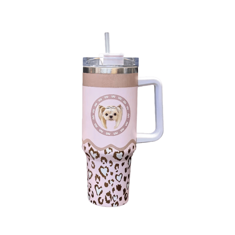 AikeDear -Custom Pet Face Stainless Steel Tumbler