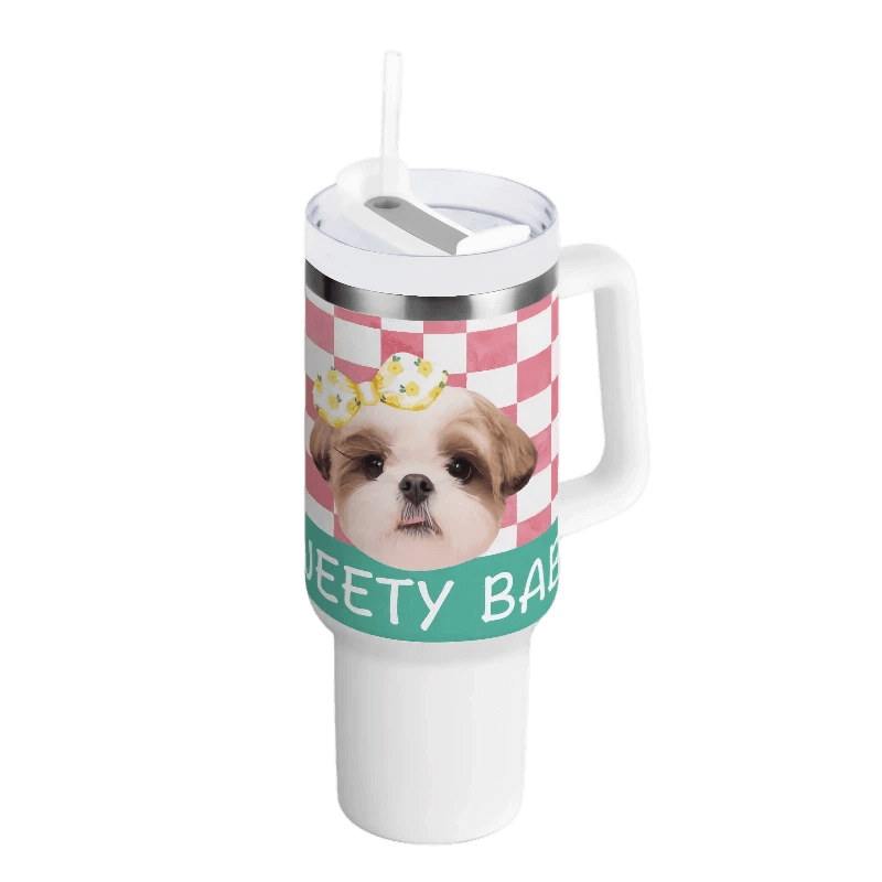 AikeDear -Custom Pet Face Stainless Steel Tumbler