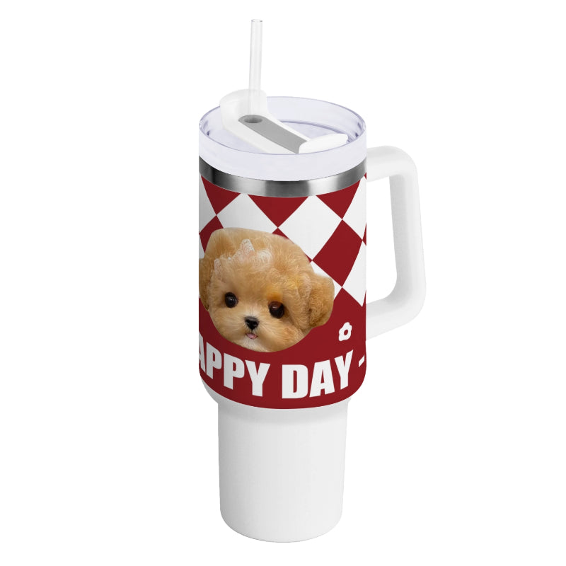 AikeDear - Custom Pet Portrait Tumbler