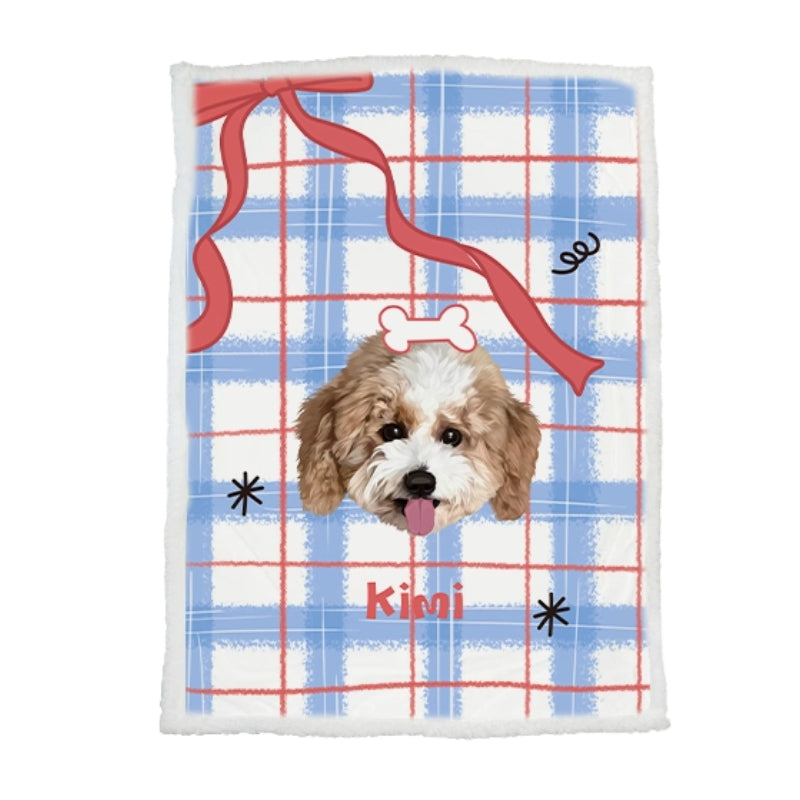 AikeDear -Custom Pet Photo Blanket