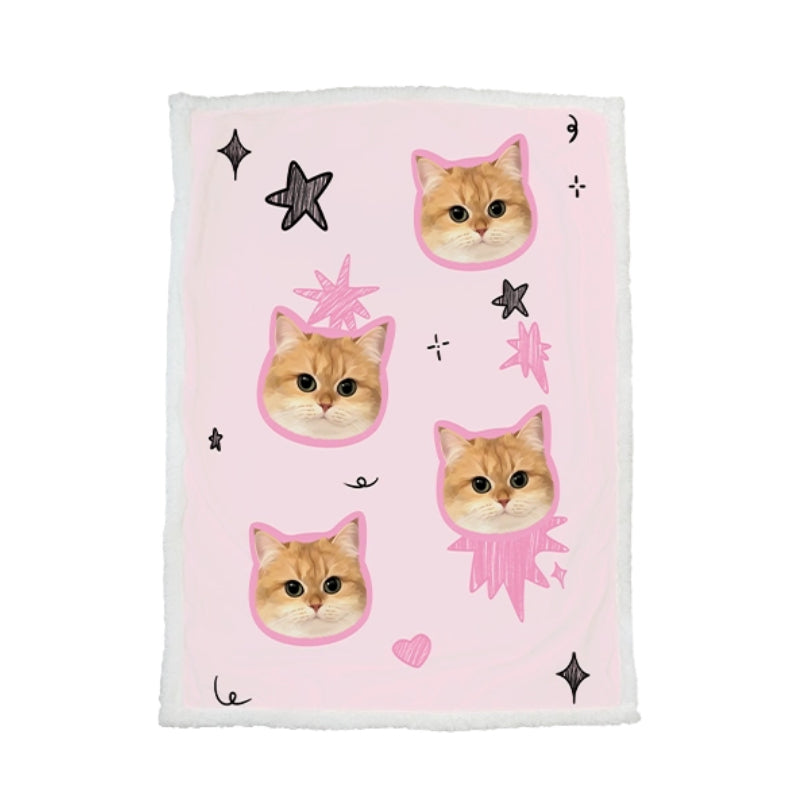 AikeDear - Custom Pet Print Art Blanket