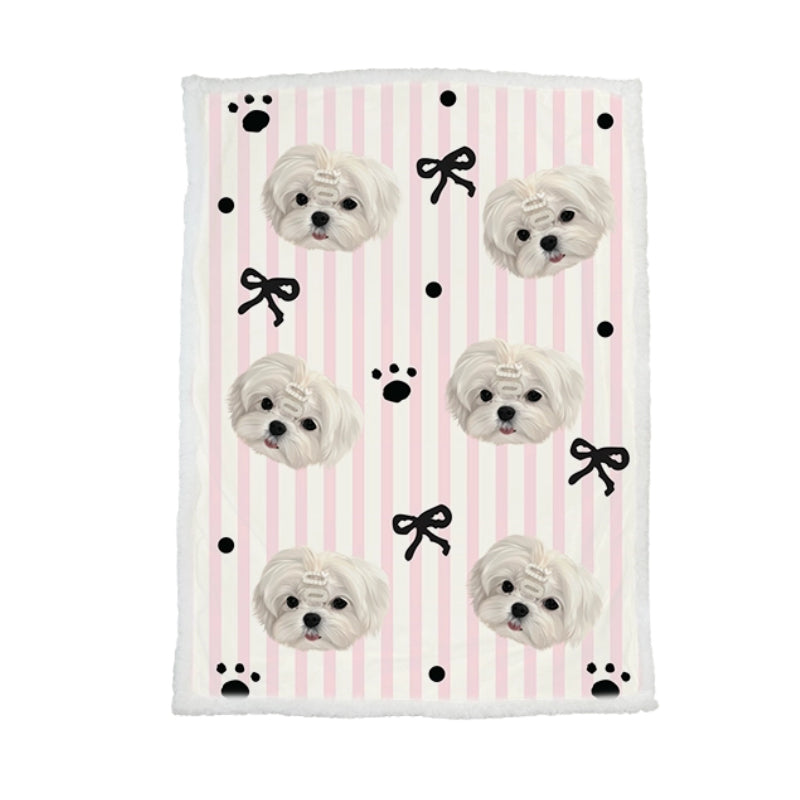 AikeDear -Custom Pet Portrait Blanket