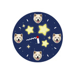 AikeDear - Custom Pet Portrait Circle Clock