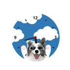 AikeDear - Custom Pet Portrait Circle Clock