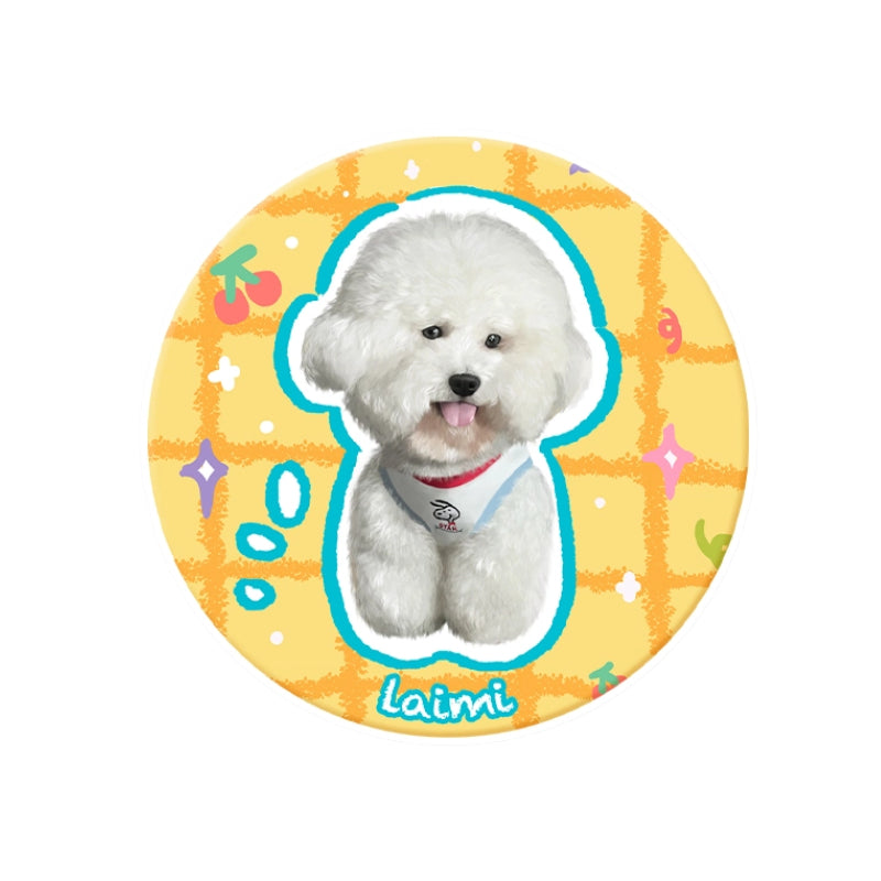 AikeDear- Custom Pet Dog Portrait Rug