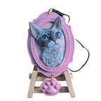 AikeDear -Pet Head Circle flower leather carving