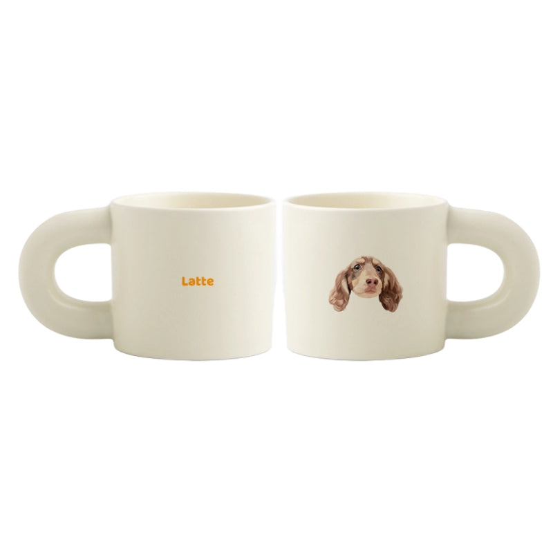 AikeDear - Custom Pet Portrait Ceramic Mug