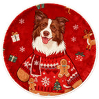 AikeDear - Custom Pet Illustration Portrait Rug-Christmas Gift