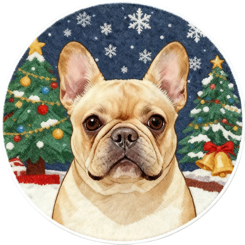 AikeDear - Custom Pet Illustration Portrait Rug-Christmas Gift
