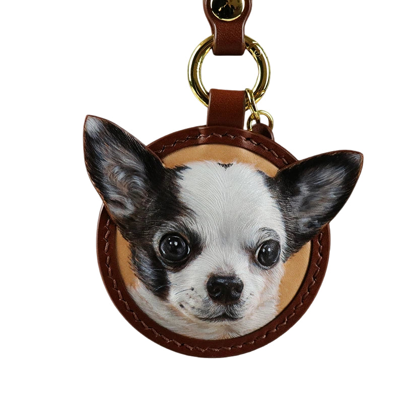 AikeDear-Custom Pet Portrait Leather Carving