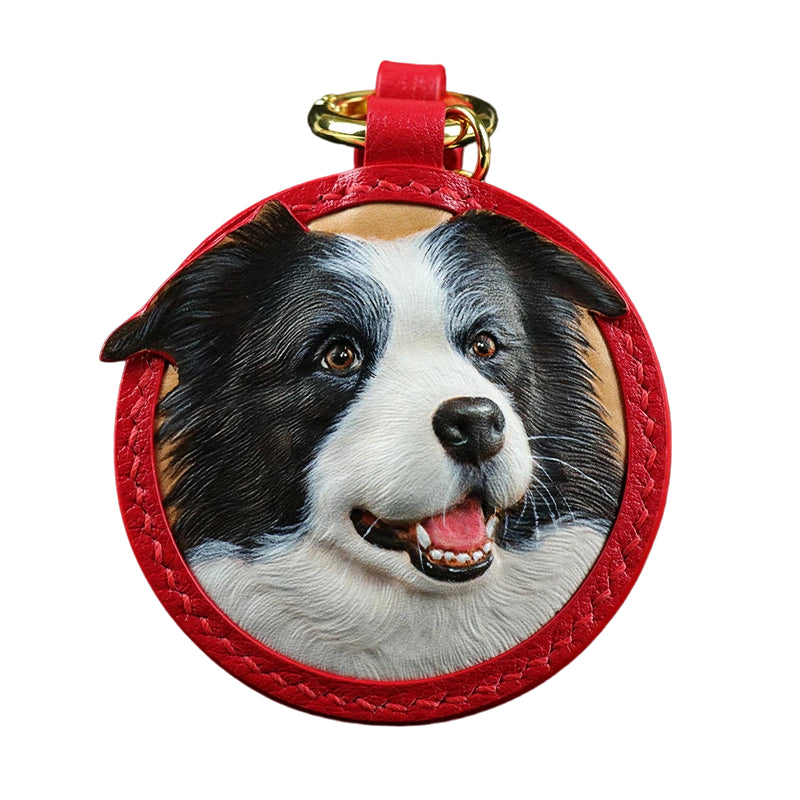 AikeDear-Custom Pet Portrait Leather Carving