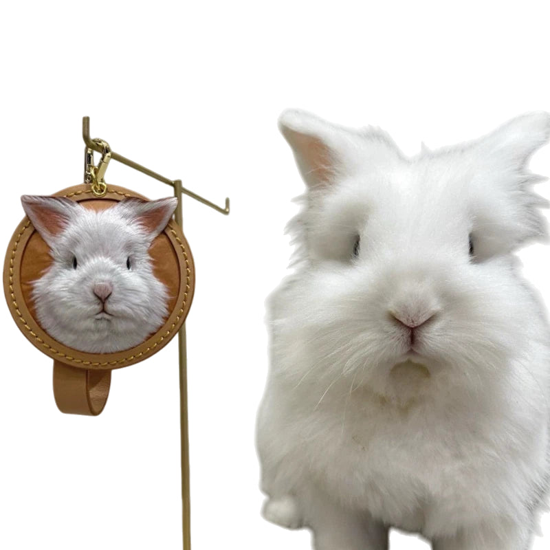 AikeDear-Custom Pet Portrait Leather Carving