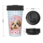 AikeDear - Custom Pet portrait Stainless Steel Coffee Cup