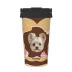AikeDear - Custom Pet portrait Stainless Steel Coffee Cup