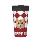 AikeDear - Custom Pet portrait Stainless Steel Coffee Cup